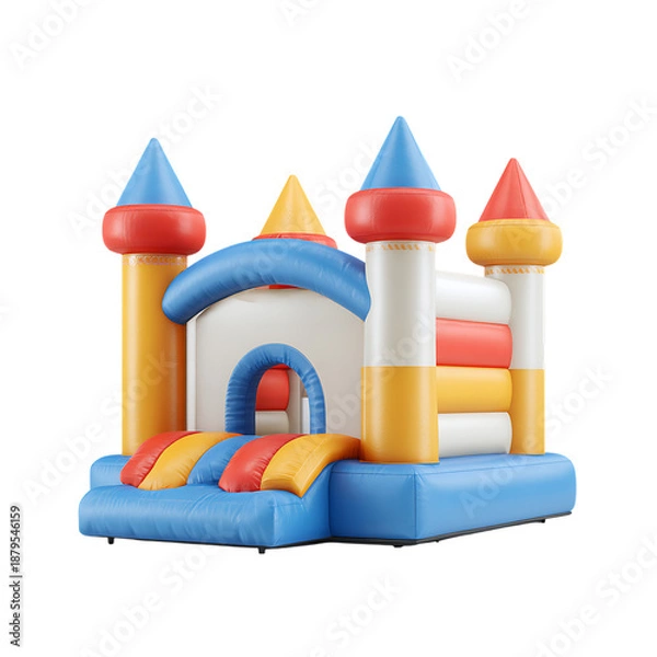 Obraz bouncy castle