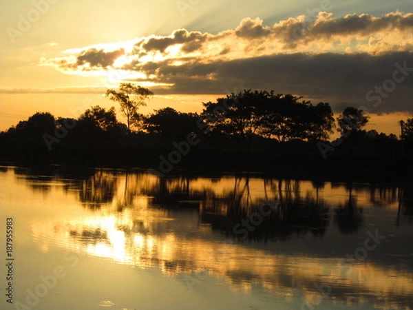 Obraz Dramatic sunrise (C)