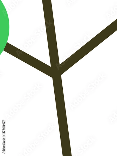 Obraz cross on a stick