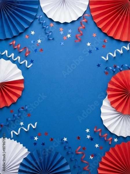 Obraz Patriotic background with space for text