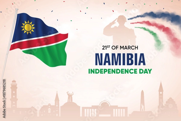 Obraz Namibia Independence Day