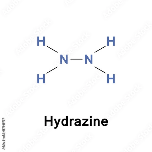 Fototapeta Hydrazine pnictogen hydride