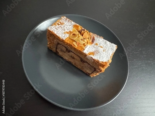 Obraz chocolate cake on a plate