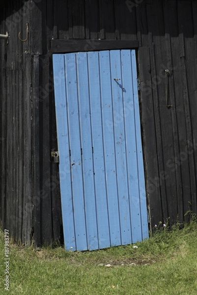Obraz Blue door
