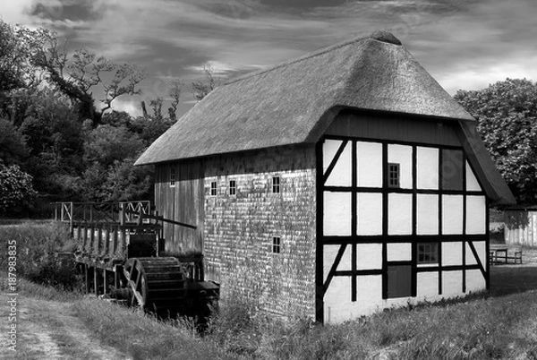 Obraz Old water mill