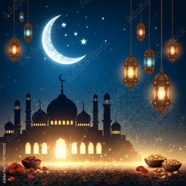 Obraz Ramadhan islamic festive background