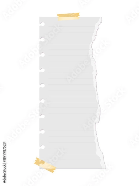 Obraz Torn paper collection