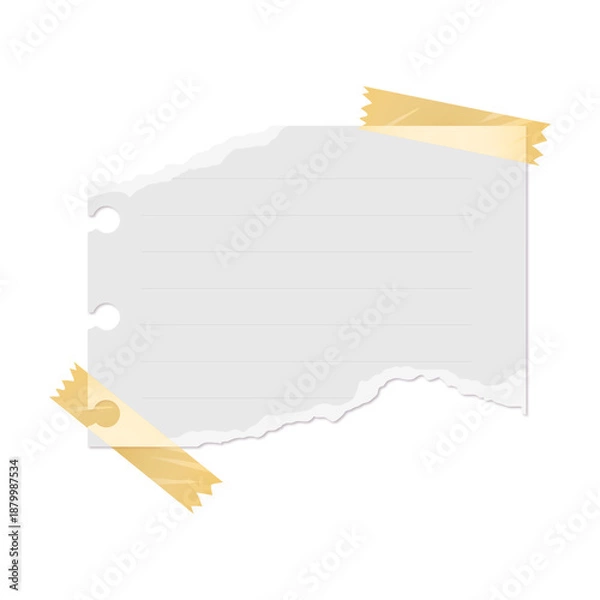 Obraz Torn paper collection