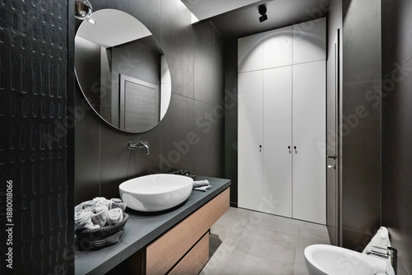 Obraz Modern bathroom design interior