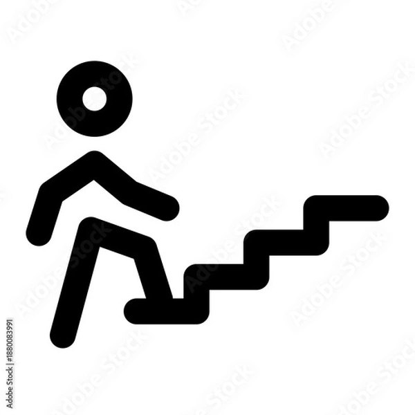 Fototapeta stairs down direction