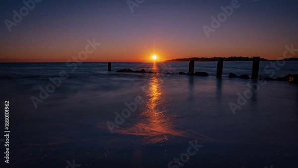 Obraz sunset at the beach