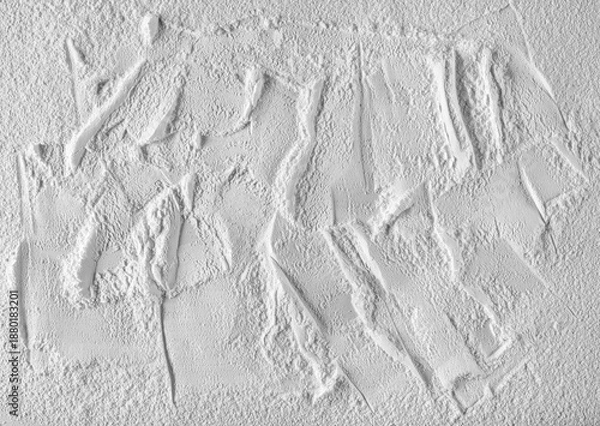 Obraz White powder background and texture, top view 