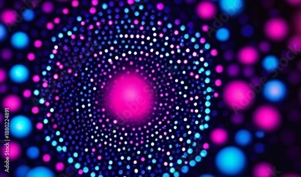 Obraz abstract background with circles