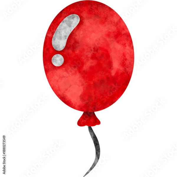 Fototapeta balloon red