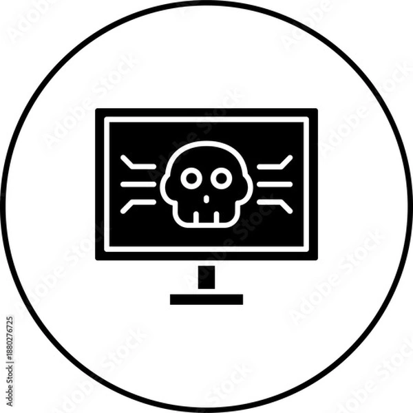 Obraz Cybercrime Icon