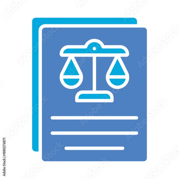 Fototapeta Document Icon