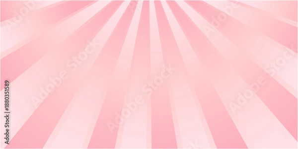 Obraz ピンク色の放射状の背景素材イラスト