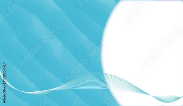 Obraz 水彩風な背景　流線型