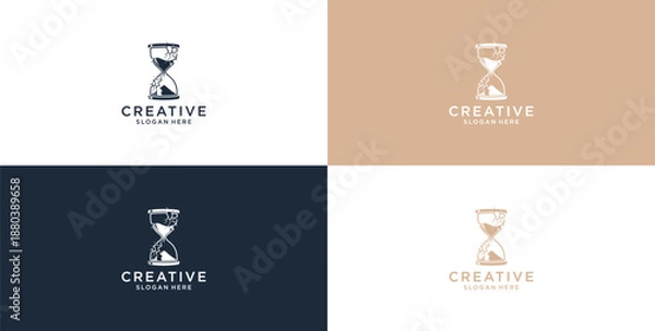 Obraz modern technology icon logo design