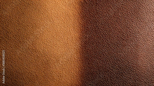 Obraz Two Tone Brown Leather Texture Background dark brown