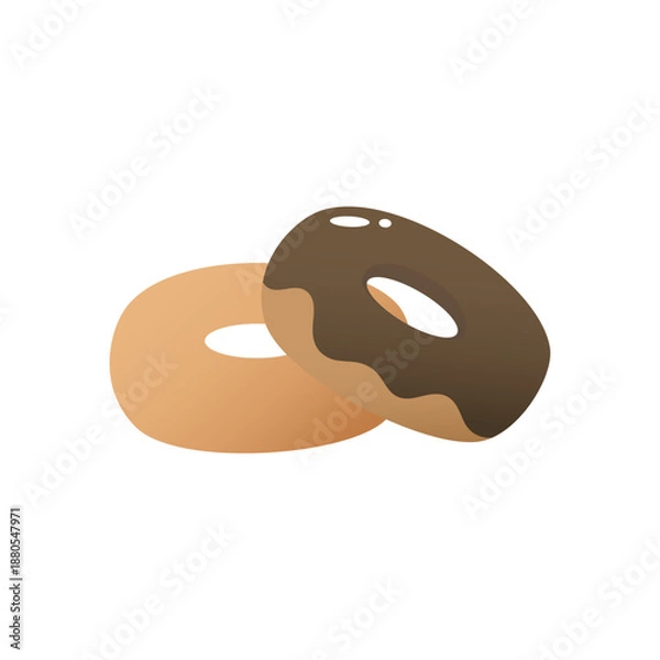 Obraz ドーナツとチョコドーナツ