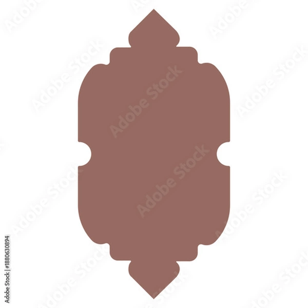 Obraz Islamic Decorative Frame Shape