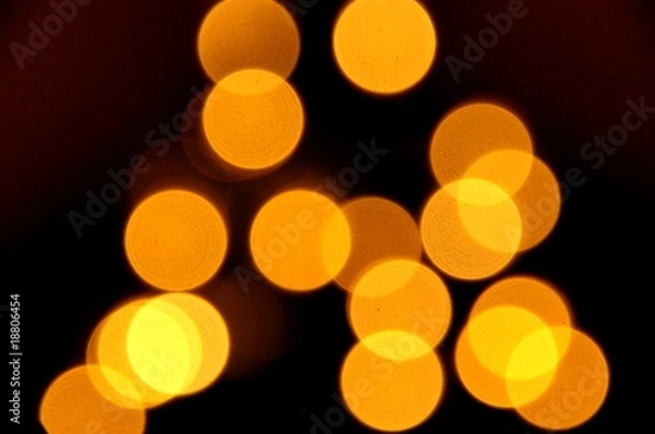 Obraz licht, lichtpunkte, punkte, baum