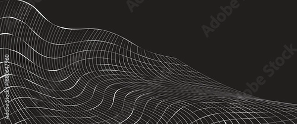 Fototapeta Abstract 3d architecture geometric background