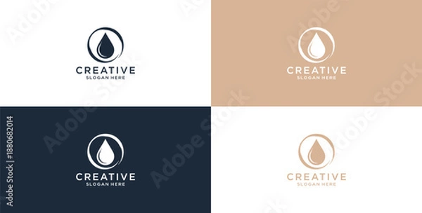 Obraz Pure Water Solutions vector logo