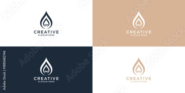 Obraz Pure Water Solutions vector logo