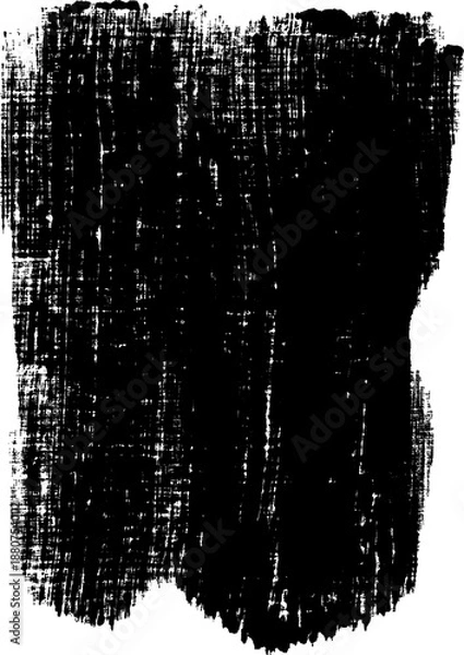 Obraz Large ink texture with a transparent. background