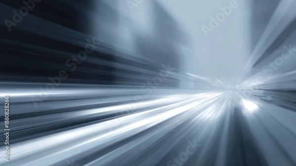 Obraz Hybrid working future concept technology background