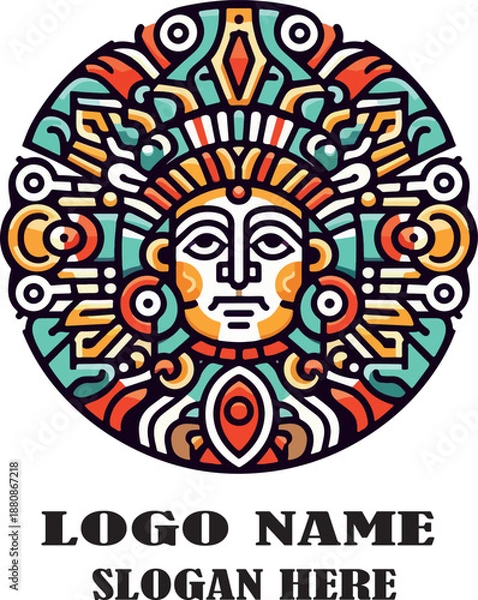 Fototapeta incalogo icon vector white background .