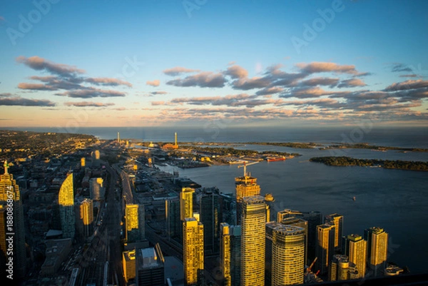 Obraz View Toronto on the sunset 
