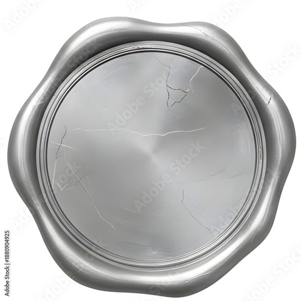 Obraz Silver Wax Seal Stamp