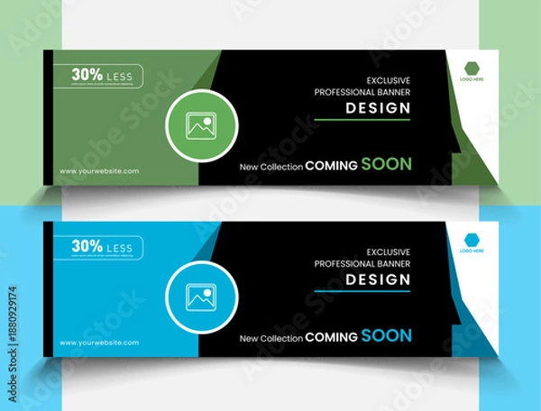 Fototapeta Billboard design concept sample idea