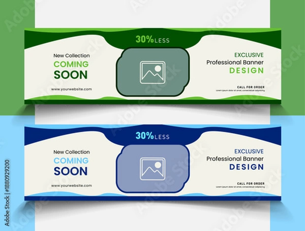 Fototapeta Billboard design concept sample idea