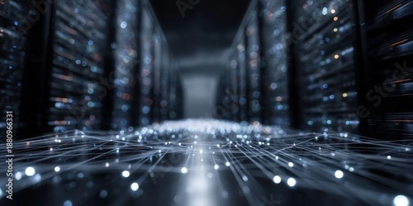 Obraz Data Analytics, AI, and Cloud Database Management with Global Connectivity