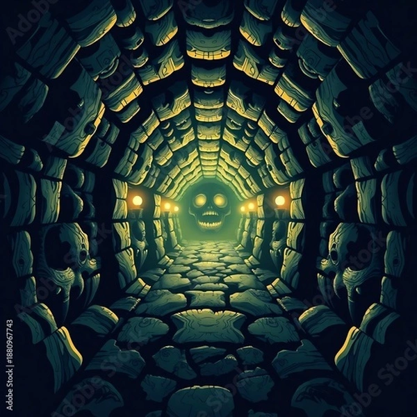 Obraz abstract fractal background