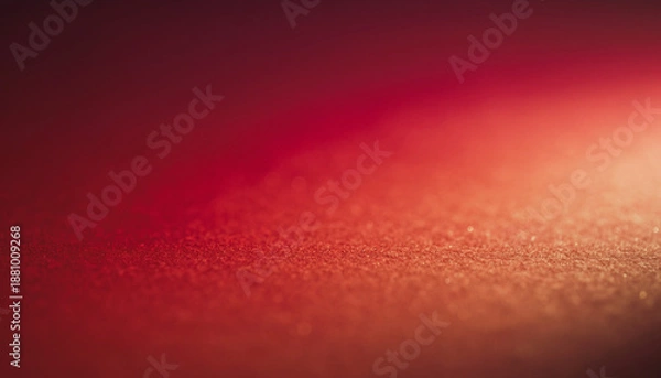 Obraz Abstract red gradient texture with grainy surface　赤色のグラデーションと粒子感のある背景素材
