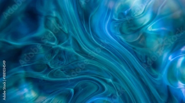 Obraz abstract blue smoke background