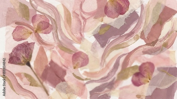 Obraz abstract background with flowers