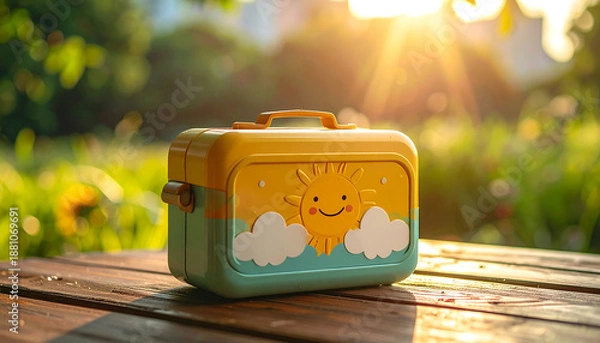 Fototapeta Sunny lunchbox