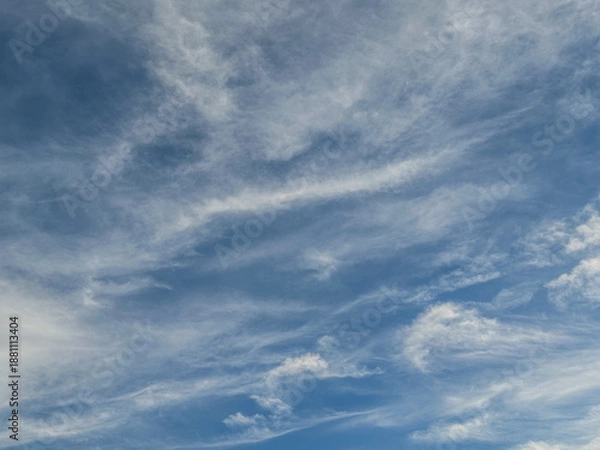 Obraz blue sky with clouds