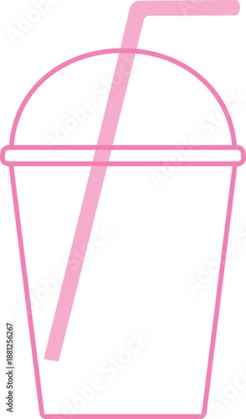 Obraz 핑크 커피 컵