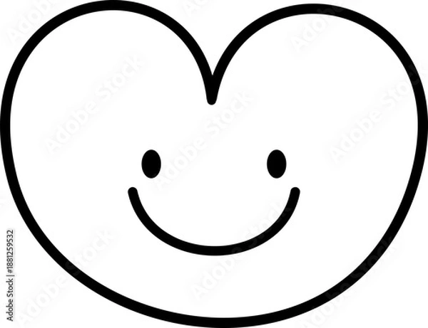 Obraz 하트 캐릭터