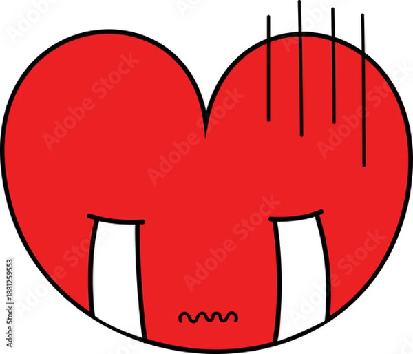 Obraz 하트 캐릭터