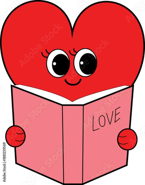 Obraz 하트 캐릭터