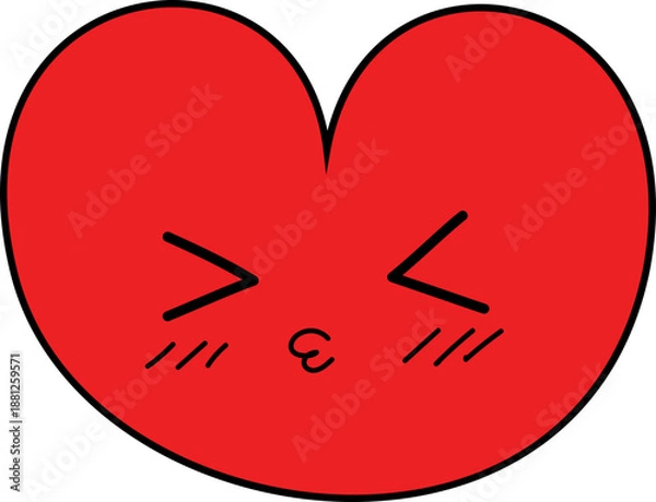 Obraz 하트 캐릭터