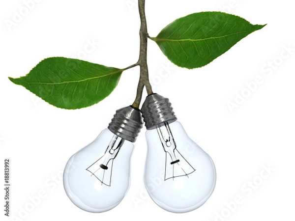 Fototapeta Renewable energy concept